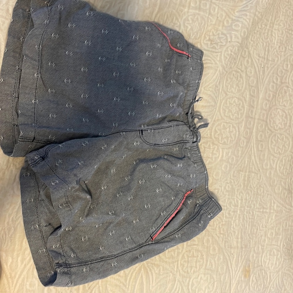 Columbia shorts kids medium anchor pattern